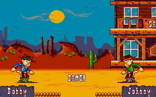 Ready... Steady... Bang! atari screenshot